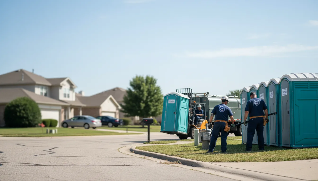 Porta Potty Rental in Mahaska, KS near me